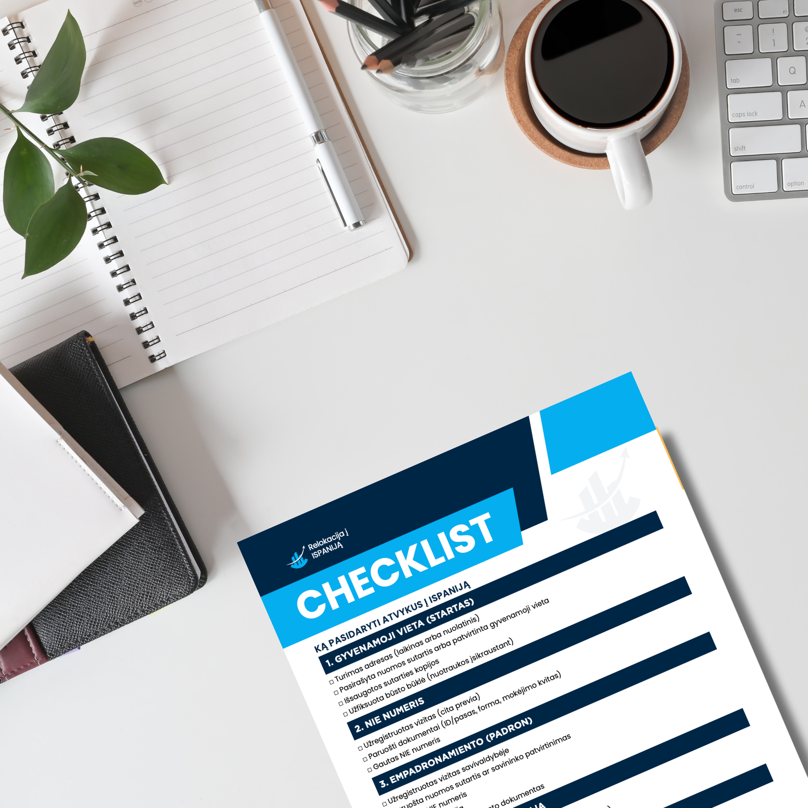 Checklist: Ką padaryti jau būnant Ispanijoje