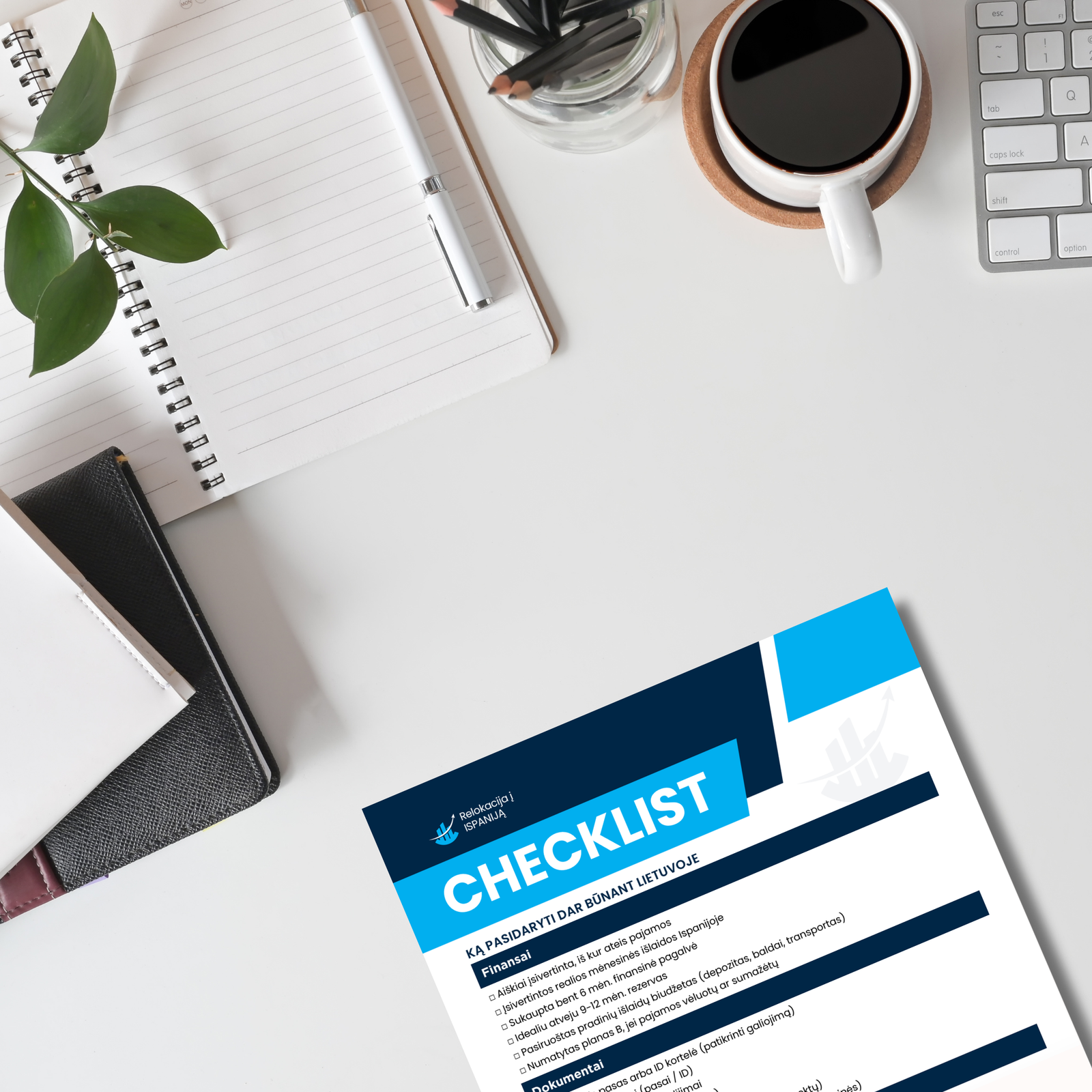 Checklist: Ką padaryti dar būnant Lietuvoje